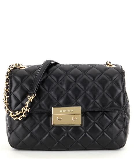 michael kors sloan chain bag|michael kors leather shoulder bag.